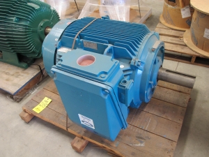 MOTOR, ELECTRIC TYPE, 83 KW HORSEPOWER, 230 VOLT ELEC RATING, 1780 RPM, 445T FRAME. 2X40W, 120V HEATERS, PART # W-DF445T-NE (W-44) LOADING & HANDLING FEE $15-